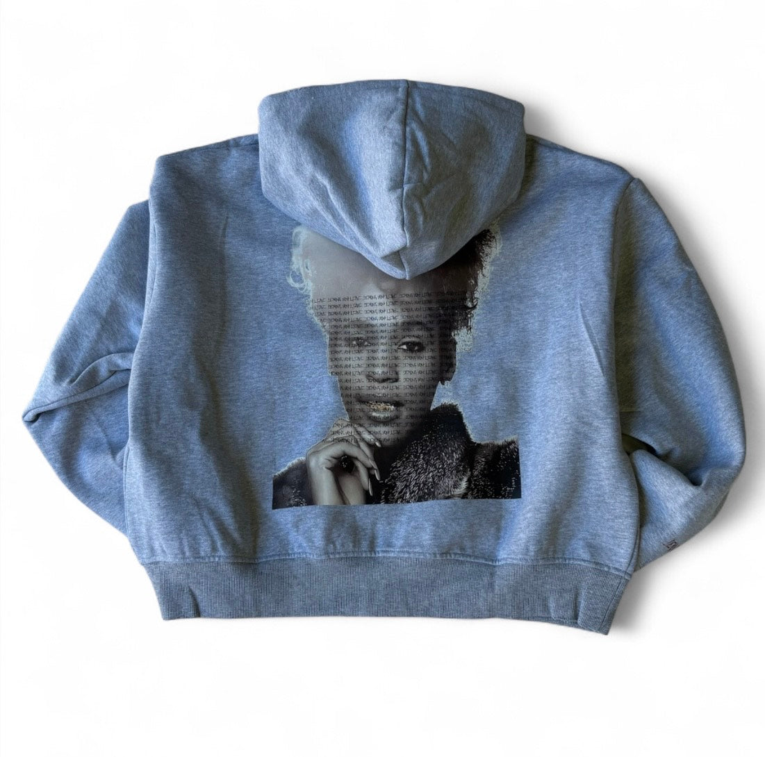 GREY WHITNEY HOODIE